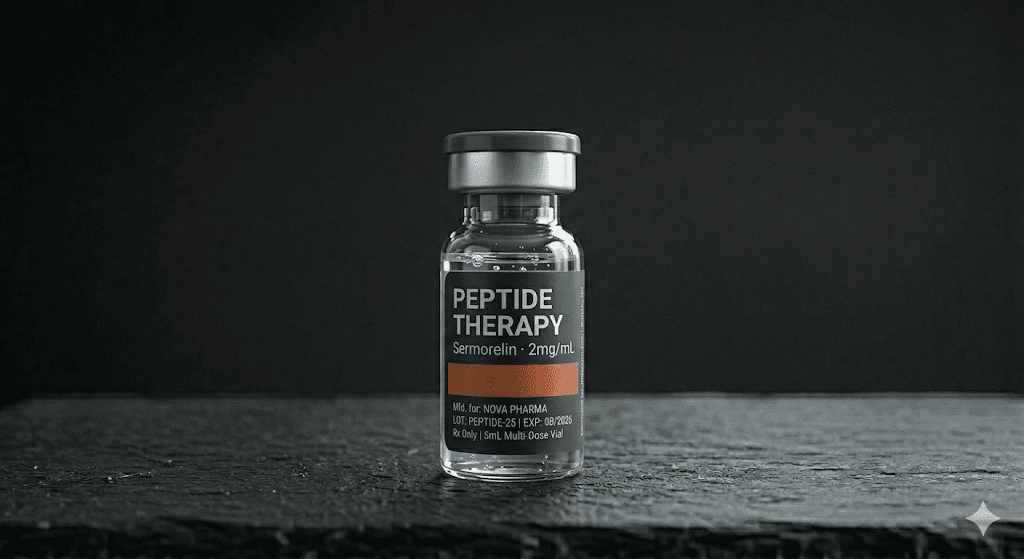 Peptide therapy vial